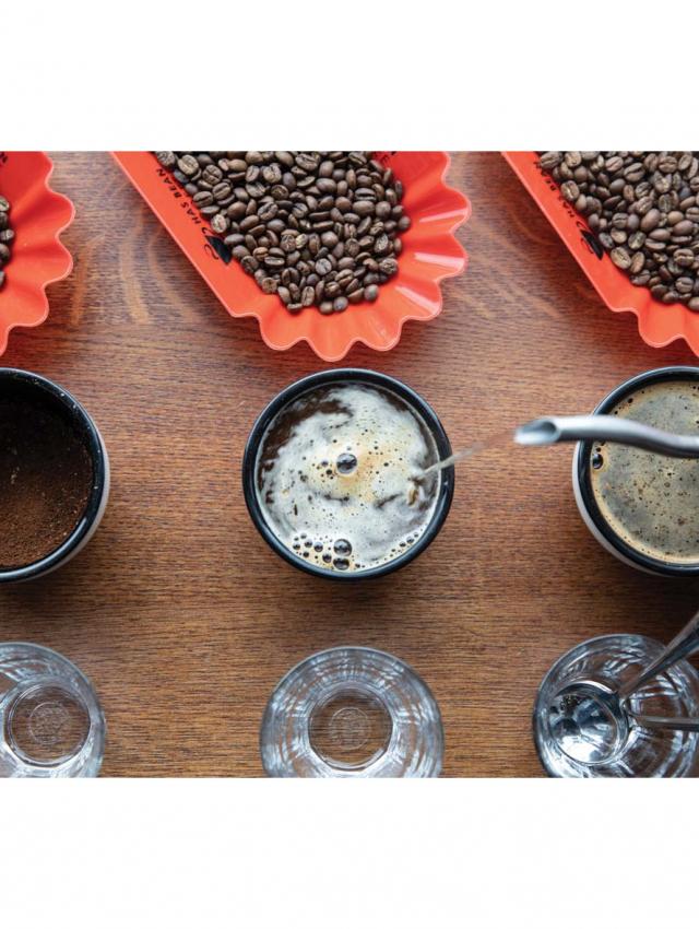 coffee cupping