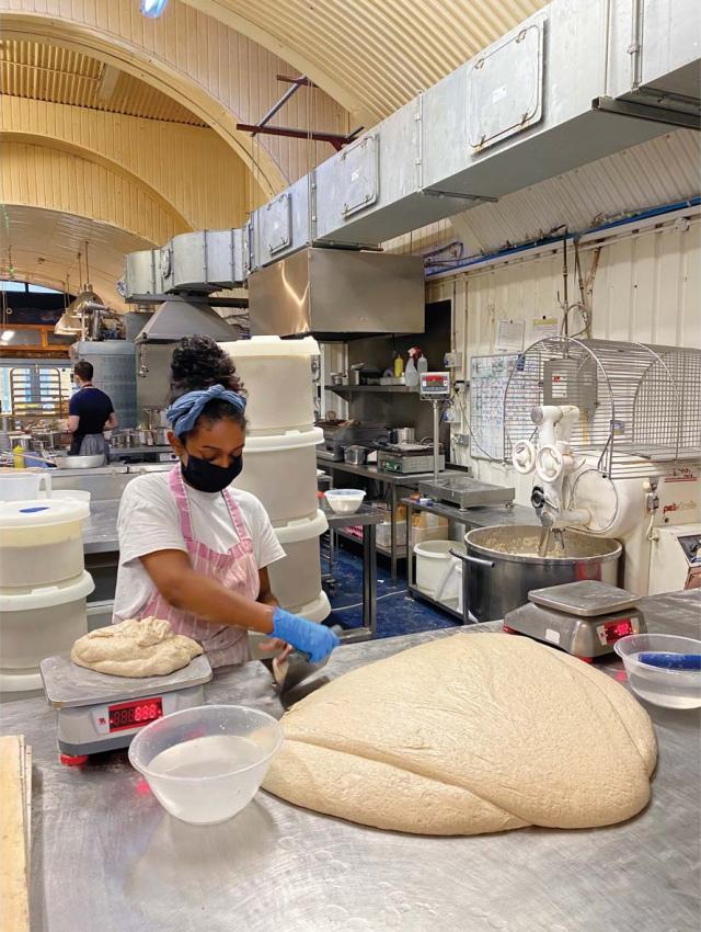 Shaping dough