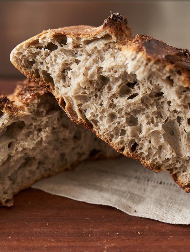 bread open crumb